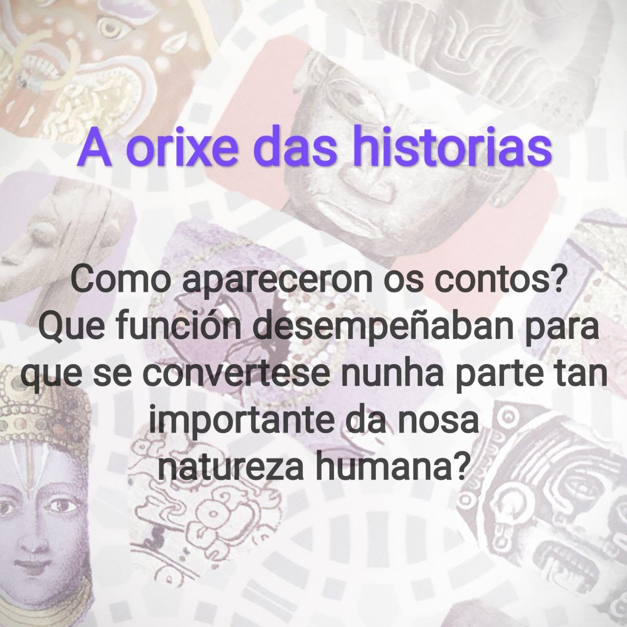 Featured image of post A orixe das historias